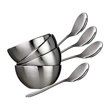 Imagem de Euro Home - Conjunto para Sobremesa Inox 8 Peças - 120ml cada