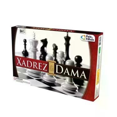 Imagem de Jogo Clássico Xadrez e Dama - 2811-1 PAIS E FILHOS