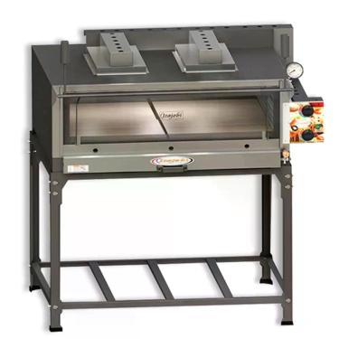Imagem de Forno Industrial Refratário A Gás 95x95 Com Infravermelho Itajobi