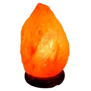 Imagem de Abajur Luminária Terapêutica Sal Rosa Himalaia 1-2kg