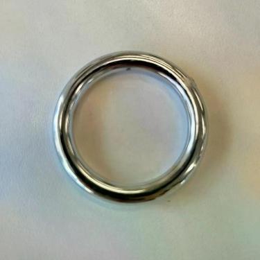 Imagem de Argolas para Cortina Kit 19mm Plástica com 10 Peças Cromado Bella Arte