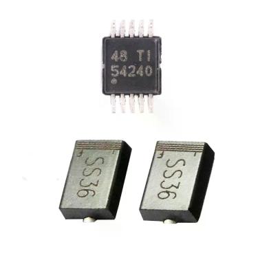 Imagem de Kit 2x Ci tps54240 smd circuito integrado + 4x Diodo 60v Ss36 Sk36 60v