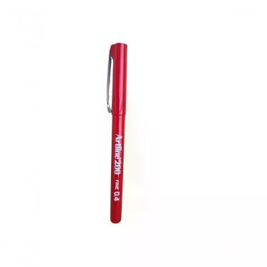 Imagem de Caneta Hidrográfica 0.4mm Ek-200 Artline Tilibra Red