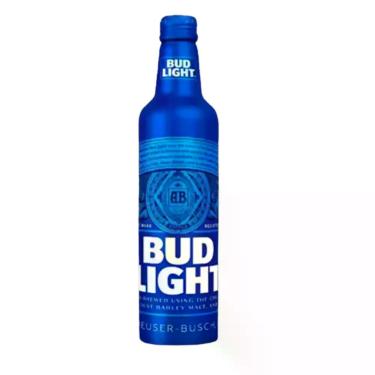 Imagem de Cerveja Americana Bud Light Edição Garrafa Alumínio 473ml