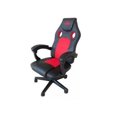 Imagem de Cadeira Gamer Kross Entry Preta e Vermelha KE-GC100