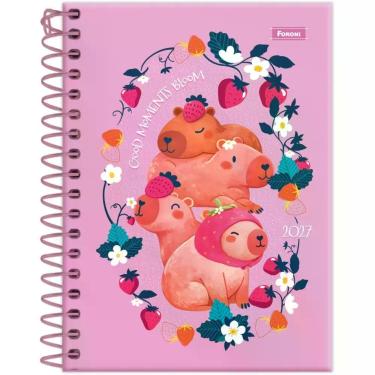 Imagem de Agenda 2027 Amazzu Espiral 160 Folhas 110 X 154 MM Pacote com 04 - For