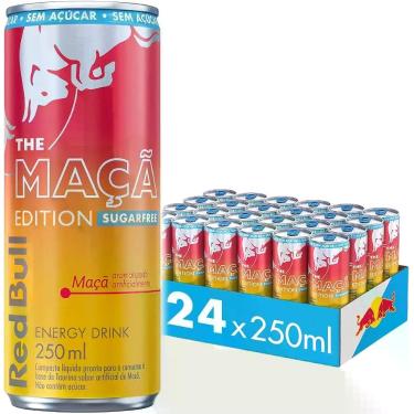 Imagem de Energético The Winter Edition Sugar Free Sabor Maçã 250 ml 24 latas - 