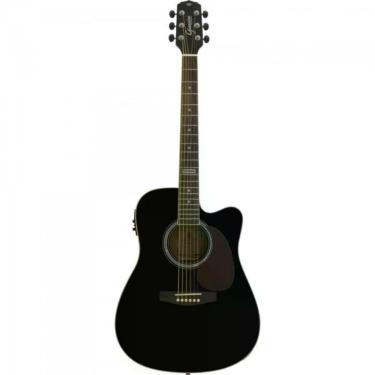 Imagem de Violão Giannini Gf1d Ceq Eletroacústico Aço Preto [f002]