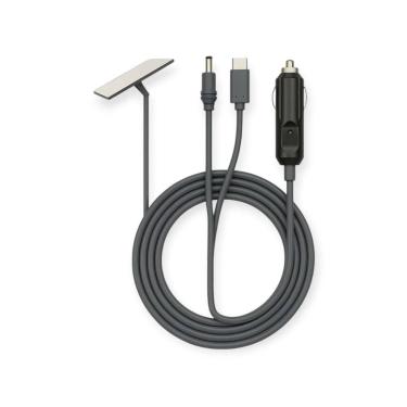 Imagem de Cabos Diel 3x1 Para Starlink 3m 12v/24v Usb Dc Plg Veicular