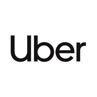 Imagem de Adesivo Uber Para Veículo 20 X 7 Cm Preto