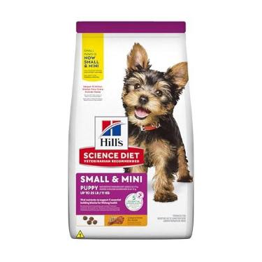 Imagem de Ração Hill's Science Diet Pequenos e Mini para Cães Filhotes sabor frango - 5.67kg