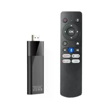 Imagem de Pen Drive Smart TV 4K HD Q6 Android 10 4G 5G Dual WiFi6 2GB 16GB Contr