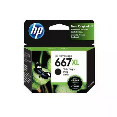 Imagem de Cartucho De Tinta Hp 667xl Preto 3ym81l 3ym81al 3ym81ab | Deskjet Ink Advantage 2776