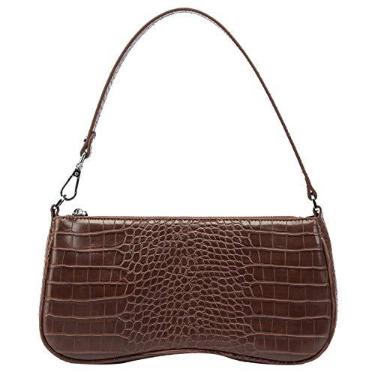Imagem de JW PEI Bolsa de ombro feminina Eva, Marrom, Small