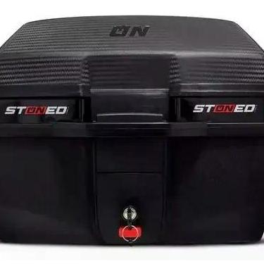 Imagem de Baú Moto Stoned Base Universal 35l Várias Cores, Preto