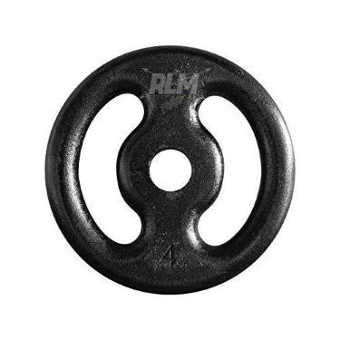 Imagem de Anilha de Ferro Fundido Pintada - 4 Kg