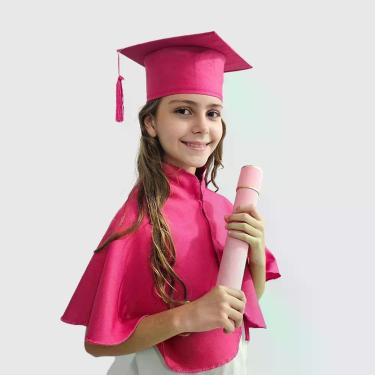 Imagem de Meia beca meia beca capa capelo e canudo para formatura - Locabeca, Pi
