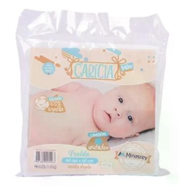 Imagem de Kit c/ 2 Fraldas Minasrey Fralda da Pano Estampada Caricia