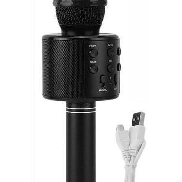 Imagem de Microfone Bluetooth Playback Karaokê Usb Spectrum Sp-858 Com Som - SOU