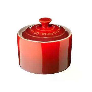 Imagem de AÇUCAREIRO LE CREUSET 300ML EM CERÂMICA ESMALTADA  VERMELHO 80830300600005