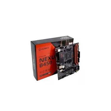 Imagem de Placa-Mãe Husky Nexus B450, M.2 NVMe, DDR4 3200MHz, Ryzen 5000/3000/2000, Micro-ATX, 64GB Dual Channel - HPM450