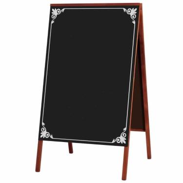 Imagem de Lousa Cavalete Quadro Negro para Restaurante Padaria Bar M2 - SOUZA & 