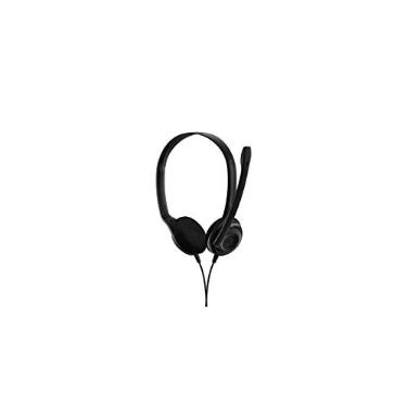 Imagem de EPOS Sennheiser PC 5 Chat – Fone de ouvido para comunicação na Internet, e-Learning e jogos – Microfone com cancelamento de ruído, leve para jogos casuais, alto conforto, minimalista, preto