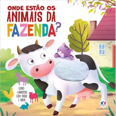 Imagem de Livro - Onde estão os animais da fazenda? - Toque e sinta