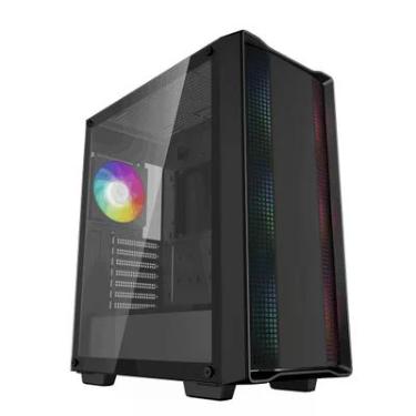 Imagem de Gabinete Gamer Mid Tower Sem Fonte Cc560 ARGB V2 Com 4 Fans Preto Deepcool - R-cc560-bktaa4-g-2