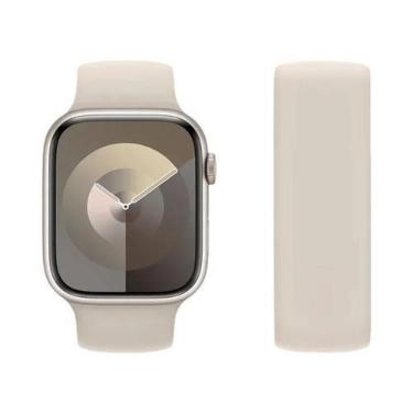 Imagem de Pulseira De Silicone Solo Loop Para Apple Watch De 44mm 45mm 46mm 49mm