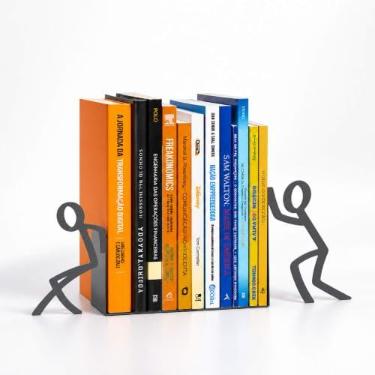 Imagem de Organizador, Suporte, Aparador, Porta Livros, Bibliocanto Toni, grafite - GEGUTON