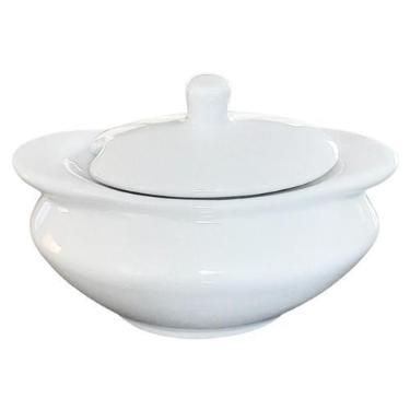 Imagem de Açucareiro Barquinha 100ml - Porcelana branca (2) - Genérico