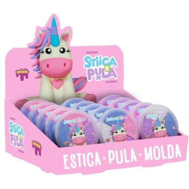 Imagem de Massa para Modelar Criativa Stica e Pula Unicornio 4CORES( DP.C/15 - D