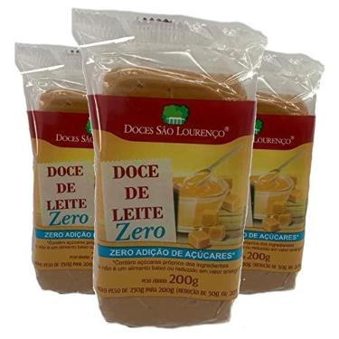 Imagem de Doce de Leite Zero Massa SAO LOURENCO 200g (3 unidades)