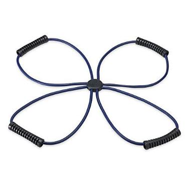 Imagem de Gaiam Kit de faixas de resistência Pilates Coreplus Reformer – Equipamento de fitness em casa para treino total do corpo – Ajuda a atingir os músculos, tonificar e construir resistência – Punhos