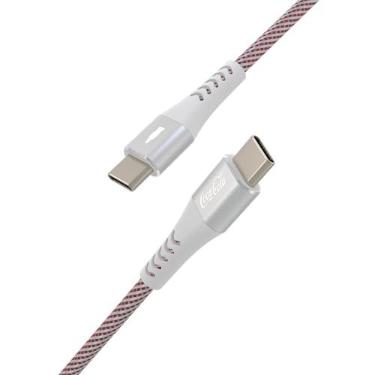 Imagem de Coca-Cola Cabo Elite para USB-C - USB-C - Branco
