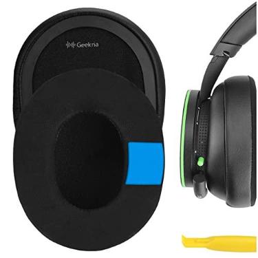 Imagem de Geekria イヤーパッド Sport 互換性 パッド マイクロソフト Microsoft X-Box Wireless, X-Box Stereo Headset 20th Anniversary Special Edition ヘッドホンに対応 パッド イヤー/イヤーカップ (冷却ジェル/ブラック)