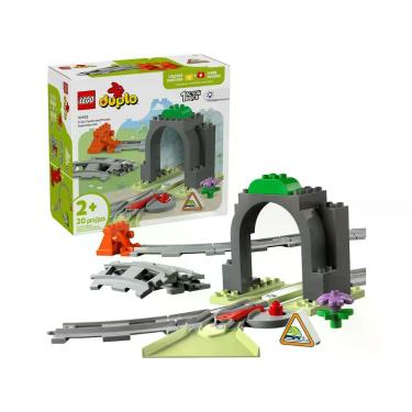 Imagem de LEGO Pacote de Expansão de Túnel e Trilhos de Trem - 20 Peças