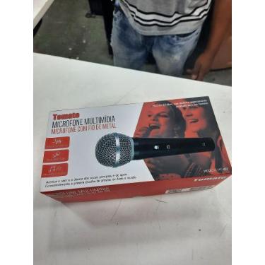 Imagem de Microfone com fio metal - Tomate