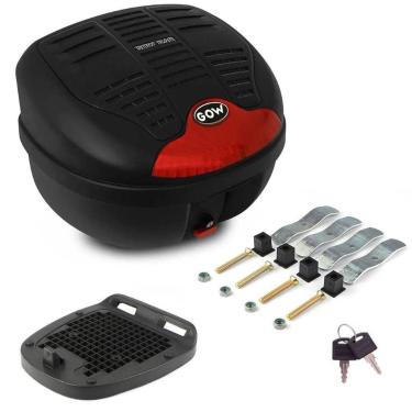 Imagem de Bau Bauleto Moto 40 Litros Gow Xre 190 300 Bros 150 160