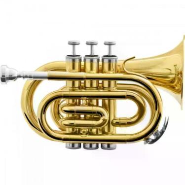 Imagem de Trompete Harmonics Bb Hmt-500l Pocket Laqueado