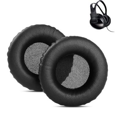 Imagem de ACCOUTA Almofadas Auriculares Compatíveis com Philips SHL3300 SHP1900 SHM1900 - Couro de Proteína e Espuma Viscoelástica - Preto