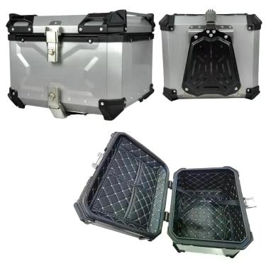 Imagem de Bauleto Universal para Moto Bau Modelo Dakar 55 Litros - Com Suporte/F