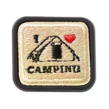 Imagem de Jibbitz I Love Camping Patch Unico UNICO - CROCS, Unico, Un