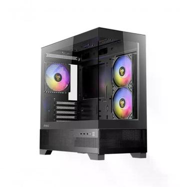 Imagem de Gabinete Gamer Antec Cx500m Rgb Elite Lateral De Vidro Temp De 4 Mm Micro-atx/itx 3 Fans 120mm