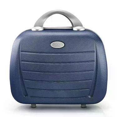 Imagem de Frasqueira de Viagem Maleta Necessaire Rígida ABS Grande de Mão Bordo 