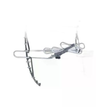Imagem de Antena Externa Digital Vinik Hdo20 Recepção Full HD Ganho 10 Db em VHF e 5 Db em UHF Conector Tipo F Preto