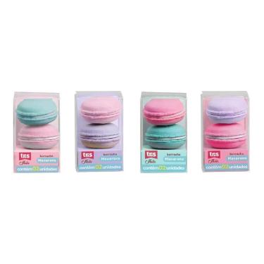 Imagem de BORRACHA MACARONS TRIS - Borracha de Alta Qualidade com Design Diverti