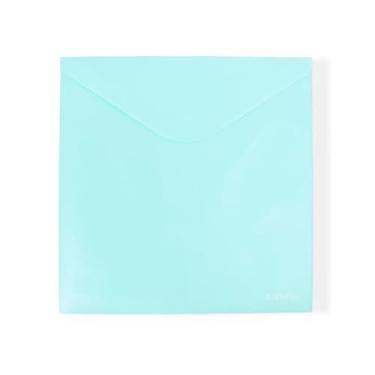 Imagem de Craftelier - Envelopes de plástico com fecho de velcro para organizar papéis, cartolinas, materiais e acessórios de scrapbooking e trabalhos manuais, tamanho 32,9 x 32,9 cm (12,9 x 12,9 polegadas) -