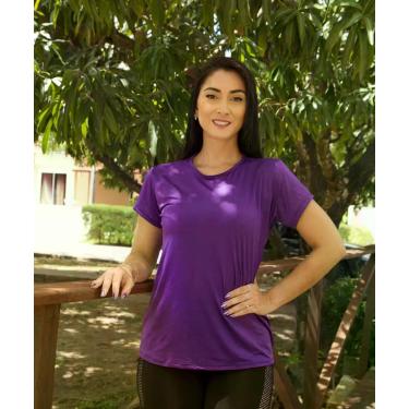 Imagem de Blusa com manga dray ref:1007 - BK MODA FITNESS, Laranja lima